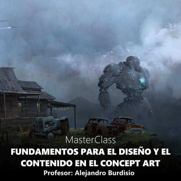 Los Fundamentos del Diseño y el Contenido del Concept Art por Alejandro Burdisio