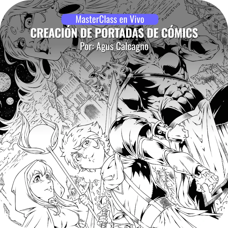 Creación de portadas de Cómics